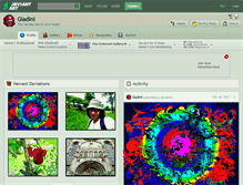 Tablet Screenshot of giadini.deviantart.com