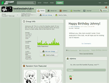 Tablet Screenshot of beatlesslashclub.deviantart.com