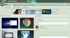 Desktop Screenshot of agoner.deviantart.com