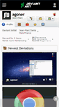 Mobile Screenshot of agoner.deviantart.com