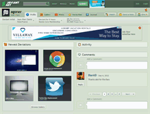 Tablet Screenshot of agoner.deviantart.com