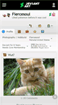 Mobile Screenshot of fiercesoul.deviantart.com