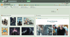 Desktop Screenshot of cpvleonelli.deviantart.com