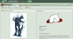 Desktop Screenshot of lightning-seal.deviantart.com