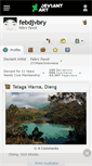 Mobile Screenshot of febdjvbry.deviantart.com