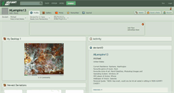 Desktop Screenshot of mlempire13.deviantart.com