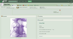 Desktop Screenshot of icosa-chan.deviantart.com
