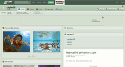 Desktop Screenshot of ceylan58.deviantart.com