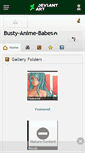 Mobile Screenshot of busty-anime-babes.deviantart.com