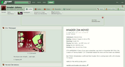 Desktop Screenshot of invader-johnny.deviantart.com