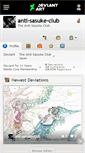 Mobile Screenshot of anti-sasuke-club.deviantart.com