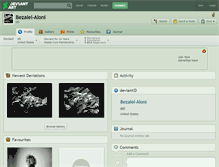 Tablet Screenshot of bezalel-aloni.deviantart.com