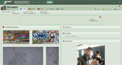 Desktop Screenshot of cplcustard.deviantart.com