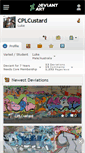 Mobile Screenshot of cplcustard.deviantart.com