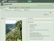 Tablet Screenshot of emmylou1602.deviantart.com