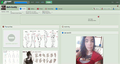 Desktop Screenshot of dark-buddy.deviantart.com