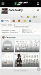 Mobile Screenshot of dark-buddy.deviantart.com