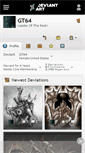 Mobile Screenshot of gt64.deviantart.com