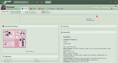 Desktop Screenshot of foxxness.deviantart.com