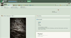 Desktop Screenshot of delt4.deviantart.com
