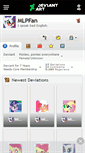 Mobile Screenshot of mlpfan.deviantart.com