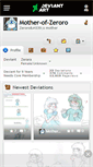 Mobile Screenshot of mother-of-zeroro.deviantart.com