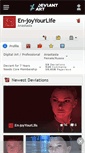 Mobile Screenshot of en-joyyourlife.deviantart.com