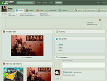 Tablet Screenshot of jeay.deviantart.com