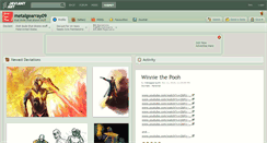 Desktop Screenshot of metalgearray09.deviantart.com