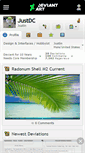 Mobile Screenshot of justdc.deviantart.com