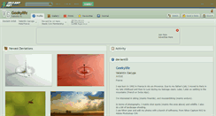 Desktop Screenshot of geekylife.deviantart.com