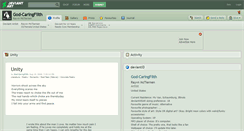 Desktop Screenshot of god-caringfilth.deviantart.com