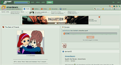 Desktop Screenshot of amandasans.deviantart.com