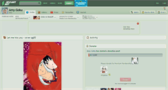 Desktop Screenshot of amy-goku.deviantart.com