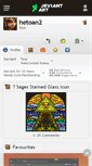 Mobile Screenshot of hetoan2.deviantart.com
