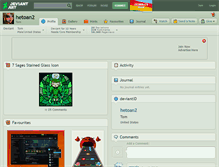 Tablet Screenshot of hetoan2.deviantart.com