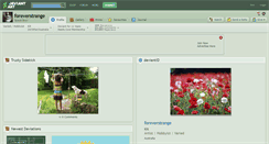 Desktop Screenshot of foreverstrange.deviantart.com