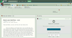 Desktop Screenshot of mtealshock.deviantart.com