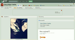 Desktop Screenshot of harry-potter-cosplay.deviantart.com