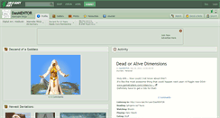 Desktop Screenshot of dasmentor.deviantart.com