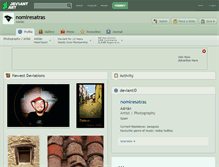 Tablet Screenshot of nomiresatras.deviantart.com