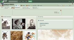 Desktop Screenshot of momichi-peredo.deviantart.com