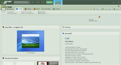 Desktop Screenshot of c3i3c.deviantart.com