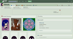 Desktop Screenshot of nekooujo.deviantart.com