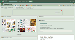 Desktop Screenshot of naruhinaclub.deviantart.com