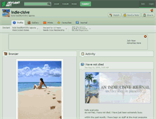 Tablet Screenshot of indie-cisive.deviantart.com