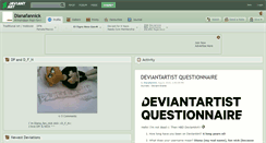Desktop Screenshot of dianafannick.deviantart.com