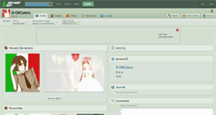 Desktop Screenshot of d-oncolors.deviantart.com