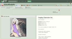 Desktop Screenshot of in-lov-with-ed-elric.deviantart.com