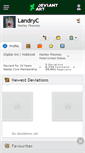 Mobile Screenshot of landryc.deviantart.com